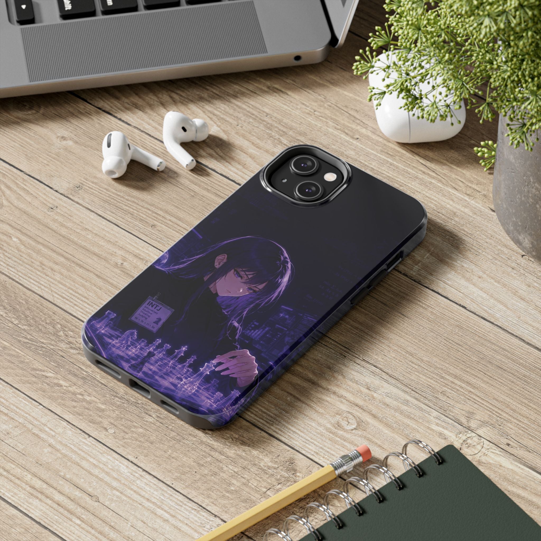 INTJ Girl MBTI Phone Case