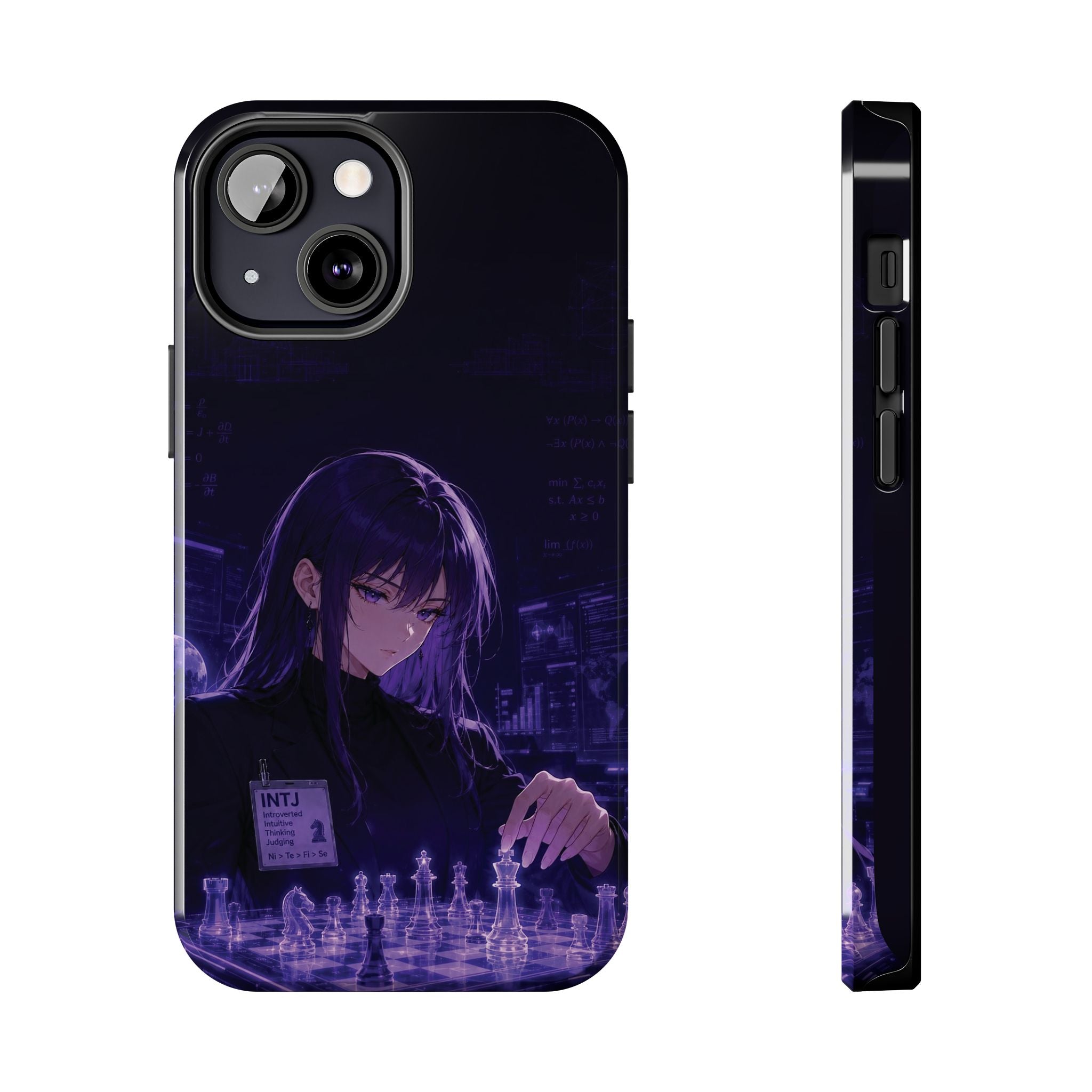 INTJ Girl MBTI Phone Case